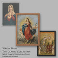Virgin Mary: The Classic Collection — Set of 3 Catholic Art Prints, 5×7