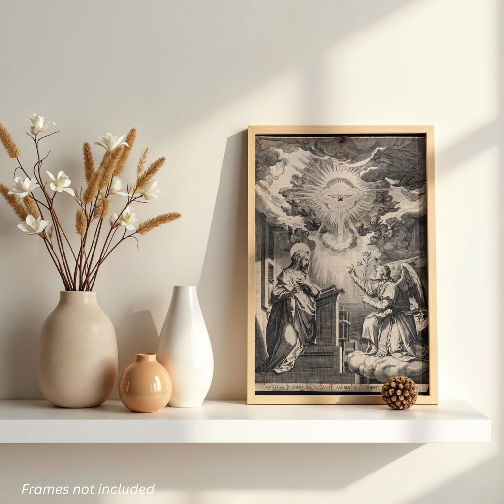 The Holy Spirit: The Classic Collection — Set of 3 Catholic Art Prints, 5×7