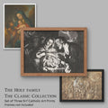 The Holy Family: The Classic Collection — Set of 3 Catholic Art Prints, 5×7