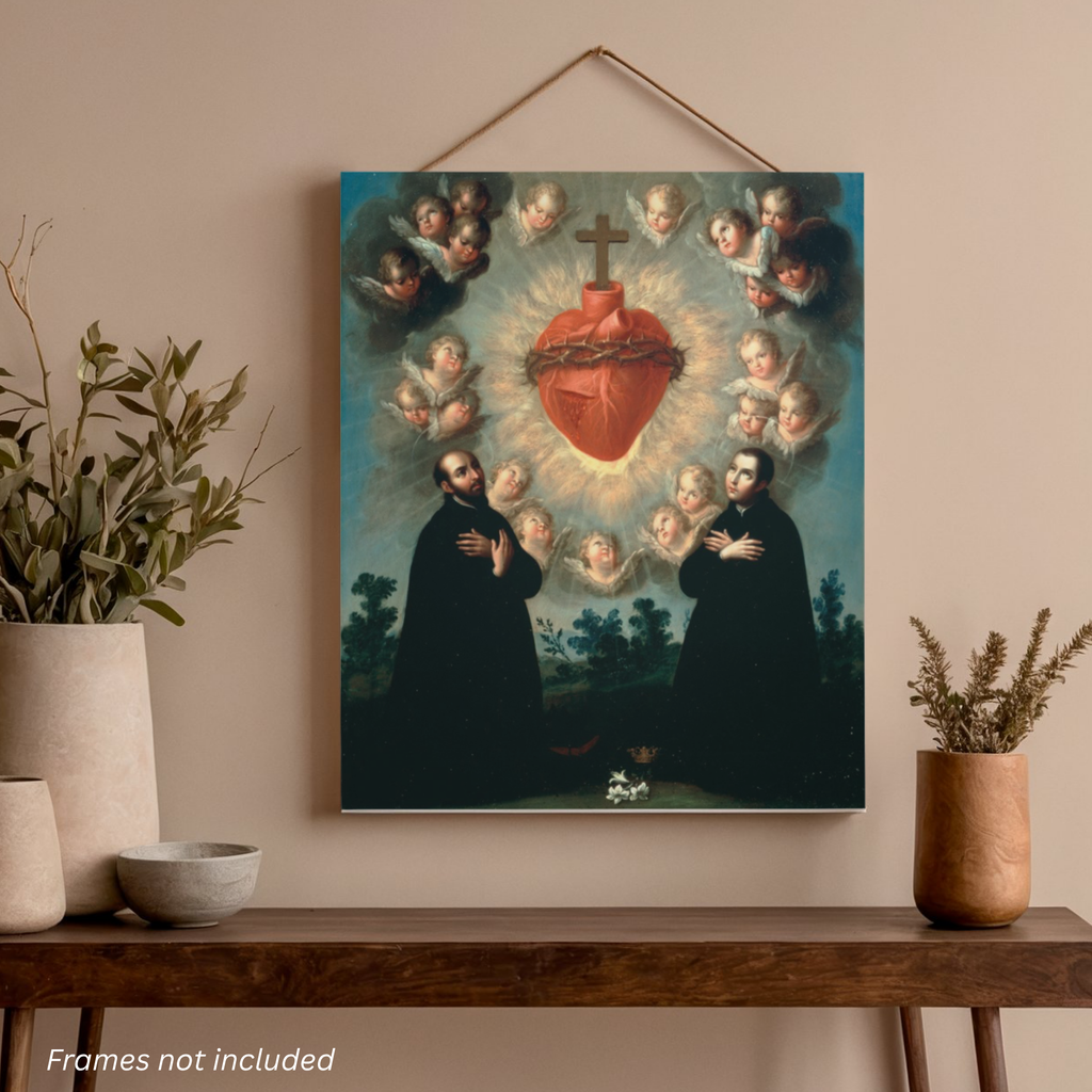 Sacred Heart of Jesus Collection – Set of 3, 5x7 Catholic Art Prints