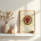 Sacred Heart of Jesus Collection – Set of 3, 5x7 Catholic Art Prints