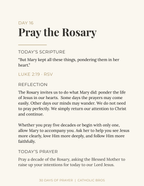 30 Days of Prayer & Reflection – A Catholic Daily Prayer Journal