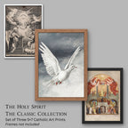 The Holy Spirit: The Classic Collection — Set of 3 Catholic Art Prints, 5×7