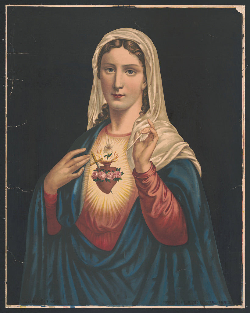 Virgin Mary: The Classic Collection — Set of 3 Catholic Art Prints, 5×7